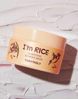 TONYMOLY I'm Rice Clarifying Blemish Clay Mask, Facial Mask Detoxifiies, Reduces Redness & Soothes Irritated Skin, Kaolin Clay & Fermented Rice, 100ml