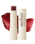 Melixir Vegan Lip Butter (12 Colors), Hydrating Tinted Lip Balm Stick, Bee-Free, Petrolatum-Free, Plant-Based, Moisturizes Dry & Chapped Lips With Shea Butter, Sheer, Natural Finish - #18 Vintage Red