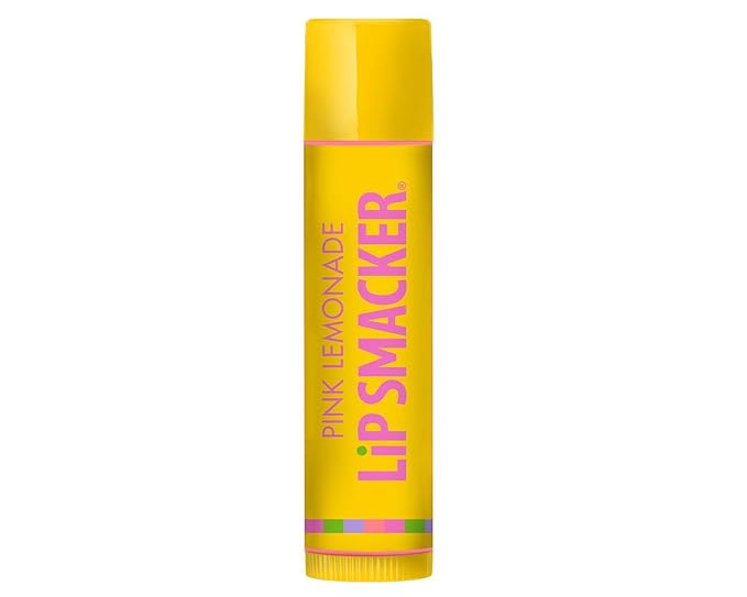 Lip Smacker Flavored Lip Balm, Flavored Moisturizing, Smoothing Soft Shine, Hydrating & Protecting Fun Tasty Flavors, Cruelty-Free & Vegan - Pink Lemonade