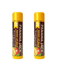 Panama Jack Sunscreen Lip Balm - SPF 45, Broad Spectrum UVA-UVB Sunscreen Protection, Prevents & Soothes Dry, Chapped Lips, Mango, 2-pack