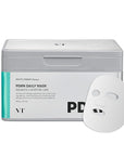 VT COSMETICS PDRN Daily Mask 30 Sheets, Vegan PDRN for Skin Restoration & Radiance, Hydrating & Moisturizing, Anti-Aging, Plumping Effect, Korean Face Mask (350g)