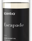 Scentia Hotel Diffuser Oil Inspired by 5-Star Hotel Scent - 50 mL 1.69 fl oz - Essential Oil Botanical Jasmine, Bergamot & Fresh Marine Notes for Aromatherapy Diffusers - Escapade, Thanksgiving Gift