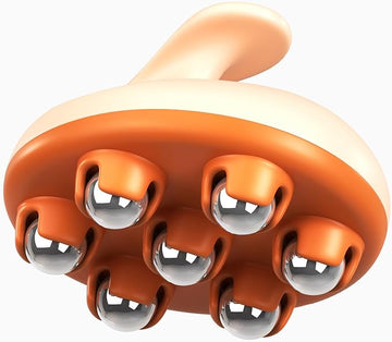 Lymphatic Drainage Massager with Cooling Steel Rollers for Body Sculpting, Cellulite & Sore Muscles, Grip-Friendly Massager with Ergonomic Design for Arms, Thighs, Glutes and Stomach by M3 Naturals