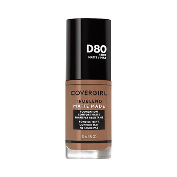 COVERGIRL TruBlend Matte Made Liquid Foundation, Soft Sable, of 1)