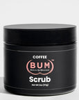 (BUM) Coffee Scrub - Exfoliating Sugar Body Polish, Hydrates, Moisturizes, Anti Cellulite & Stretch Mark Treatment, with Organic Shea, Coconut Oil, Rosehip, Vitamin E, & Jojoba, Natural Deodorant, 2oz
