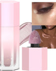 evpct Rose Gold Stardust Liquid Face Highlighter Makeup Palette Stick