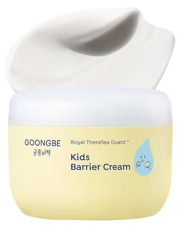 Kids' Barrier Cream - Korean Kids Daily Intensive Moisturizing Cream for Face and Body - Improves Skin Barrier & Soothing Rough Skin with Cica and Panthenol - Allergen Free Scent, 6.09 oz.