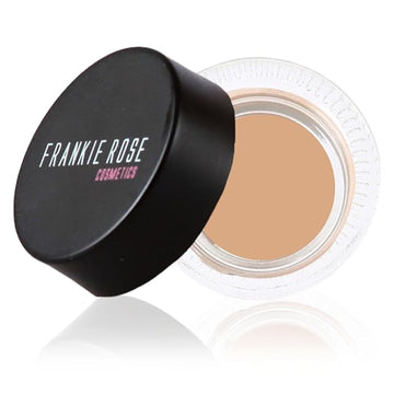 Frankie Rose Weightless Cream Eyeshadow Primer | Long-Lasting Eyelid Primer & Eyeshadow Base, Non-Greasy Formula Eye Primer - Tinted Eyeshadow Primer For All Skin Tones, Light
