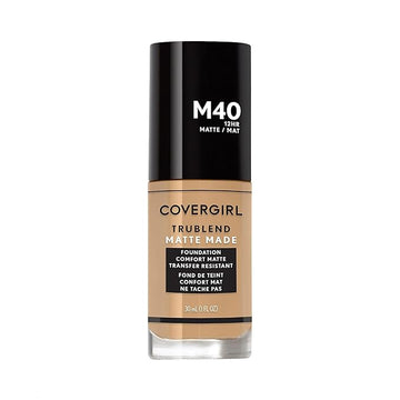 Covergirl Trublend Matte Made Liquid Foundation, T10 Golden of 1)