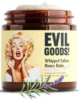 Whipped Beef Tallow and Honey Moisturizer for Skin, Face, Lips, Body (4 Ounce (Pack of 1), Lavender)