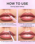 evpct Pine Red Metallic Glitter Lip Liner and Lipstick Combo Lip Gloss Stain Set Makeup for Women Long Lasting Waterproof 24, Warm Pink Metallic Shimmer Frosted Iridescent Shiny Liquid Lipstick 09