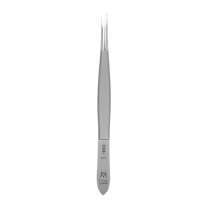 GERMANIKURE 4pc Manicure Set in Yellow Leather Case - Made in Solingen Germany, FINOX Stainless Steel Tools – Professional Quality Compact Nail Grooming Kit