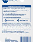 NIVEA Blackberry Lip Care, Tinted Lip Balm with Shea Butter, Nourishing Oils and Vitamin C & E, 3-in-1 Moisture, Repair (for Dry Lips) and Color, 0.17 Oz Stick