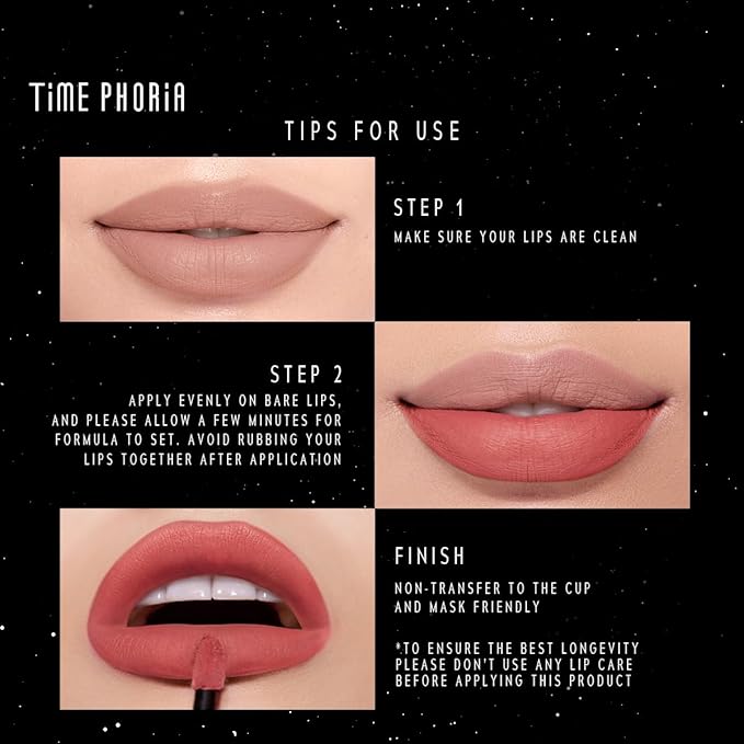 ETERNAL LIP MATTE-Long Lasting Lip Stain, Waterproof & Transferproof Lip Tint, Mask-friendly, Matte Finish Lipstick, Lightweight, High Coverage, Stocking Stuffers Teen Girls (12 TWILIGHT)