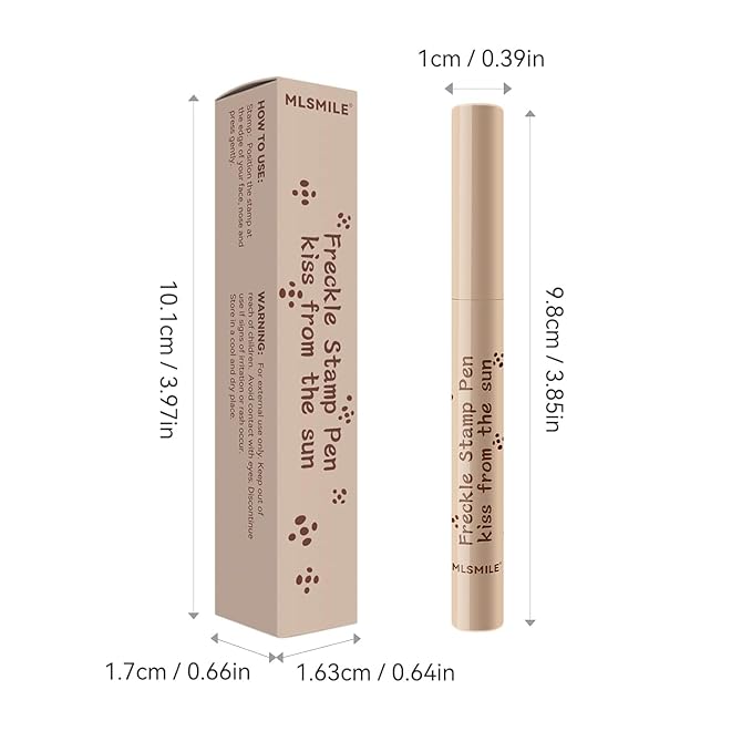 AKARY Stamp Freckle Pen Natural Lifelike Fake Freckles