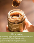[I'M FROM] Mugwort Mask 3.88 fl oz | Natural Herb, Tea tree, Wash-off, Cooling and fast Soothing Breakouts, for Sensitive skin
