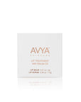 Avya Skincare Two-In-One Lip Treatment/Sugar Scrub Exfoliates and Softens Lips/Balm with Marula and Mango Moisturizes and Nourishes / .07oz