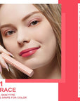 Oulac Watermelon Pink Lipstick - Moisturizing Lip Stick Glossy Tinted Lip Balm, Sheer Shine Juicy Finish, Lightweight and Hydrating Formula for Dry Lip Care, Vegan 2.2g/0.07oz (11)