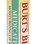 Burt's Bees Medicated Lip Balm, With
