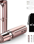 Facial Hair Removal for Women(as seen on tv), Gurelax Rechargeable Facial Hair Remover, Hair Removal Device for Face, Lip, Chin