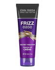 John Frieda Frizz Ease Secret Weapon Touch-Up Crème - Anti-Frizz Styling Cream for Smooth, Frizz-Prone Hair, 4 Oz