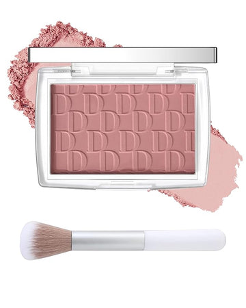 Powder Blush Palette, Matte Powder Makeup Blush for Enhancing -#Rosewood
