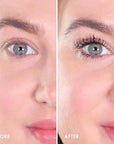 Wander Beauty Mile High Club Length + Define Black Mascara - Smudge-Proof, Lash Lengthening Mascara for a Full, Fanned Out Effect - Castor Oil + Peach Leaf Conditions & Strengthens - 0.31 fl oz