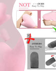 SATINIOR 4 Packs Self Tanning Mitt Applicators Double Sided Sunless Tanning Mittens Reusable Applicator Mittens Tanner Gloves with Thumb(Pink)