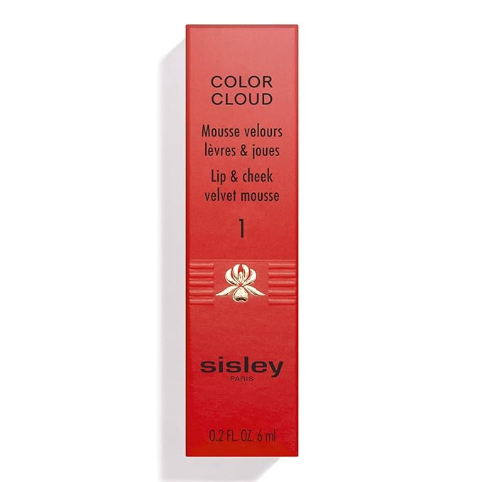 Sisley Paris Color Cloud, 1 Tawny - 2-in-1 Lipstick & Blush - Buildable, Vibrant Color for Lips, Cheeks - Ultra-Soft Matte Finish - Blendable, Lightweight