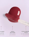 Côte Beauty's Mulberry Peptide Lip Shine, Ultra Hydrating & Long-Lasting Mauve Plumping Lip Gloss for Women with Hyaluronic Acid, Shea Butter & Jojoba Oil, Vegan & Cruelty-Free, 0.12 Fl Oz