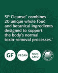 Standard Process SP Cleanse - Whole Food Gallbladder Cleanse, Liver Cleanse, Kidney Support, Digestion and Toxin Cleanse with Collinsonia Root, Juniper Berry, Cordyceps Mushroom, and More - 150 Caps