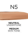L'Oreal Paris True Match Super-Blendable Foundation, Medium Coverage Liquid Foundation Makeup, N5, Medium, 1 Fl Oz