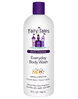 Fairy Tales Daily Cleanse Everyday Kids Body Wash - Soap for Bath or Shower, Body Wash For Kids With Clean and Natural Ingredients, Delicious Pear Citrus Scent – 32 oz.