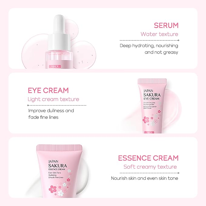 Skin Care Set JAPAN SAKURA Women