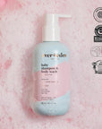 Evereden Baby Shampoo & Body Wash 2-in-1, 8.5 fl oz | Gentle, Non-Toxic, Fragrance-Free, Hydrating Formula for Sensitive Skin