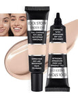 Kaely 2Pcs under Eye Concealer Full Coverage,Waterproof Concealer