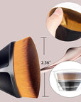 Self Tanner Brush Tanning Face Applicator Sunless Tan Flat Top Kabuki Tanning Brush