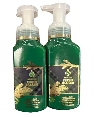 Bath & Body Works Foaming Hand Soap, Set of 2, 8.75oz Each (Fresh Balsam)