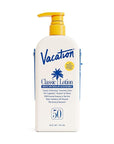 Vacation Classic Lotion SPF 50 Sun Jug, Broad Spectrum Bulk Sunscreen SPF 50, Water Resistant Sunblock, Suntan Lotion with Pump, Vegan, Family-Size, 20 Fl. Oz.