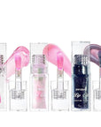 3 Pcs Magic Color Changing Lip Oil,Long-Lasting Wear Lip