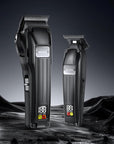 Professional Hair Clippers Set for Men - Afloia Premium Haircut Clipper&Trimmer Kit with High Torque Brushless Motor & DLC Coated Detachable Blade& Charging Stand, Gifts for Men Husband Dad