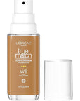 L'Oreal Paris True Match Super-Blendable Foundation, Medium Coverage Liquid Foundation Makeup, W8, Medium Deep, 1 Fl Oz