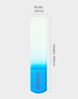 Revlon Bacteria Shield Glass Foot Buffer with Anti-Bacterial Technology, Two Surfaces to Exfoliates & Smoothes Skin, Self-Clean & Fully Recyclable