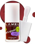 Lamel Hydrating Lip Oil LET`S GLAZE - Hydrating Lip