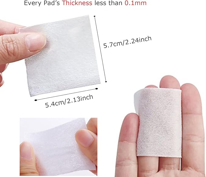1000 pcs thin makeup facial