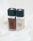 Liquid Norrsken Foundation - Silky Smooth Coverage - Luminous, Dewy Finish for Dry and Dull Skin - Water Resistant and Vegan Makeup - 224 Hilda - Neutral Medium Brown - 1.01 oz