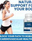 Well of Life Heart Restore: 60 Veg Capsules Helps Healthy Cholesterol, Triglyceride, Homocysteine & CRP Levels Within Normal Range : Made in USA, GMP Certified, Non-GMO