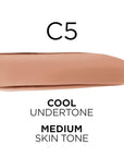 L'Oreal Paris True Match Super-Blendable Foundation, Medium Coverage Liquid Foundation Makeup, C5, Medium, 1 Fl Oz