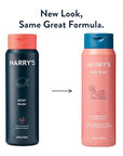 Harry's Men's Body Wash - Body Wash for Men - Fig, 16 Ounce (Pack of 4) Packaging May Vary