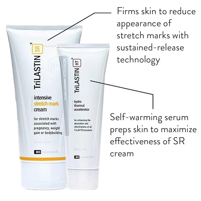 TriLASTIN-SR Intensive Stretch Mark Cream Bundle Fast-Acting